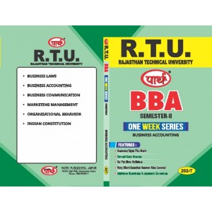 BBA IIST SEMESTER-BUSINESS ACCOUNTUNG/RTU