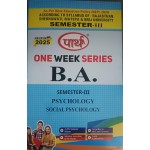 BA SEMESTER-3  PSYCHOLOGY  (Q&A) One Week Series--RU E/M