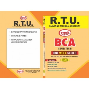 BCA-SEMESTER-II  DATABASE MANAGEMENT SYSTEM  (One week series) RTU