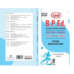 B.PED SEMESTER-2 CC-201 YOGA EDUCATION (ENGLISH MEDIUM)