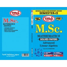 M.Sc.SEMESTER-2 ADVANCED LINIEAR ALGEBRA - Solved Papers (English Medium) -MGSU UNIVERSITY