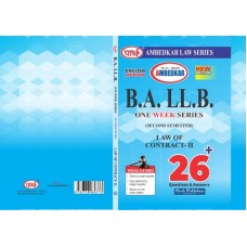 BA LLB- LAW OF CONTRACT-II SEMESTER-II (BALU UNIVERSITY) ENGLISH MEDIUM