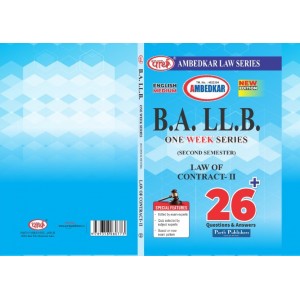 BA LLB- LAW OF CONTRACT-II SEMESTER-II (BALU UNIVERSITY) ENGLISH MEDIUM