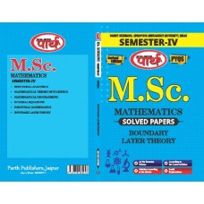 M.Sc.SEMESTER-4  Solved Papers  (English Medium) -PDUSU UNIVERSITY-BOUNDARY LAYER THEORY
