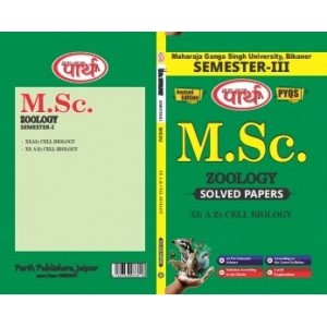 MSC SEMESTER-3. Zoology- Paper 11A-2 CELL BIOLOGY - MGSU University (Semester-3) English Medium
