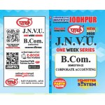 B.COM 3rd SEMESTER ONE WEEK-CORPORATE ACCOUNTING -JNVU ENGLISH MEDIUM	