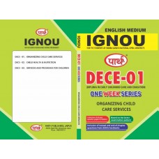 DECE-01 ORGANIZING CHILD CARE SERVICES IGNOU ENGLISH MEDIUM