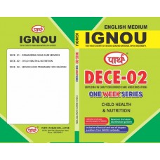 DECE-02 CHILD HEALTH & NUTRITION IGNOU ENGLISH MEDIUM