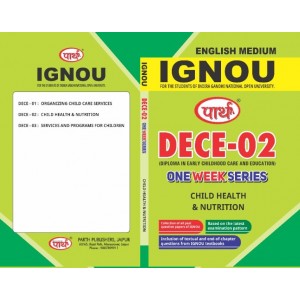 DECE-02 CHILD HEALTH & NUTRITION IGNOU ENGLISH MEDIUM