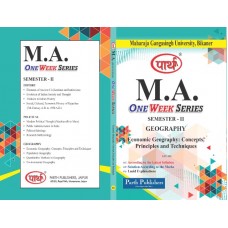 MGSU MA SEMESTER-2nd GEOGRAPHY=ECONOMIC GEOGRAPHY- CONCEPT PRINCIPLE  & TECHNIQUE -ENGLISH MEDIUM