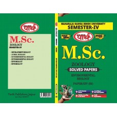 MSC SEMESTER-4   Zoology - ENVIRONMENTAL ECOLOGY PAPER B1- MGSU UNIVRERSITY E/MEDIUM