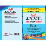 BA SEMESTER-3 PSYCHOLOGY -One week series -JNVU JODHPUR