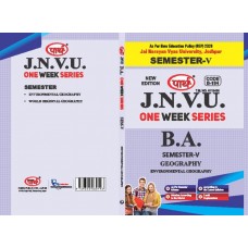 BA SEMESTER-5  GEOGRAPHY- PAPER-1- ENVIRONMENTAL GEOGRAPHY  (Q-ANSWER) One week series -JNVU 