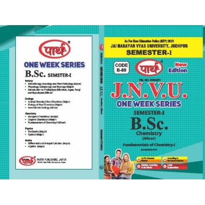 BSC One Week -1ST SEMESTER-Chemistry (Minor) Fundamentals of Chemistry-I -JNVU (QUESTION-ANSWER ) English Medium