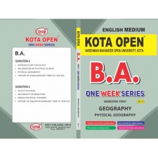 GE-01 GEOGRAPHY-PHYSICAL GEOGRAPHY (VMOU BA) SEMESTER-I 1st YEAR ENGLISH MEDIUM