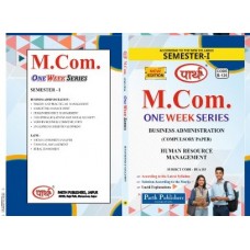 RU M.COM SEMESTER-1 BADM- HUMAN RESOURCE MANAGEMENT