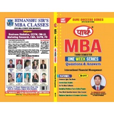 MBA SEMESTER-3 HRM-INTERNATIONAL FINANCIAL MANAGEMENT  Q&A One week series (RTU)