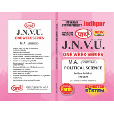 JNVU MA SEMESTER-2 INDIAN POLITICAL THOUGHTS (ENGLISH MEDIUM)
