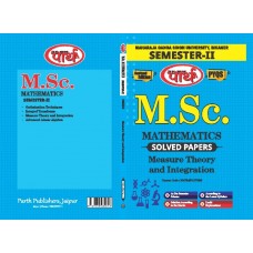 M.Sc.SEMESTER-2 MEASURE THEORY AND INTEGRATION - Solved Papers (English Medium) -MGSU UNIVERSITY