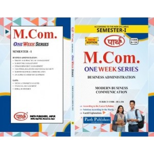 RU M.COM SEMESTER-1 BADM- MODERN BUSINESS COMMUNICATION