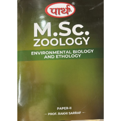 MSC TEXT BOOK  Zoology PAPER-II ENVIRONMENTAL BIOLOGY AND ETHOLOGY - E/MEDIUM