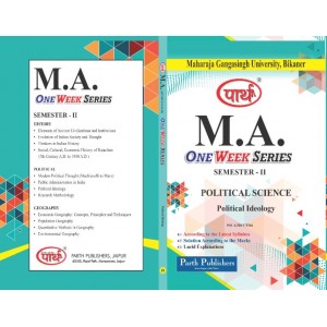 MGSU MA SEMESTER-II POLITICAL IDEOLOGY -ENGLISH MEDIUM