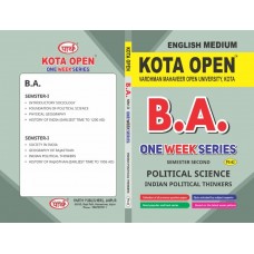 PS-02 POLITICAL SCIENCE- INDIAN POLITICAL THINKERS (VMOU BA) 1st year 2nd Semester ENGLISH MEDIUM