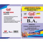 BA  SEMESTER-5 PUBLIC ADMINISTRATION  (Q&A) One Week Series -RU E/M	