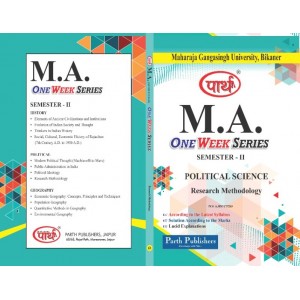 MGSU MA SEMESTER-II RESEARCH METHODOLOGY -ENGLISH MEDIUM