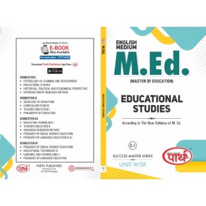 M.ED S-1 EDUCATIONAL STUDIES SEMESTER-1 ENGLISH MEDIUM