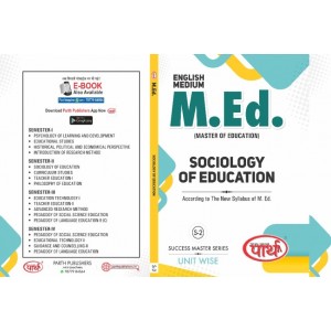 M.ED S-2 SOCIOLOGY OF EDUCATION SEMESTER-2 ENGLISH MEDIUM