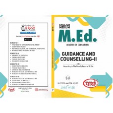 M.ED S-4 GUIDANCE AND COUNSELLING - II SEMESTER-4 ENGLISH MEDIUM