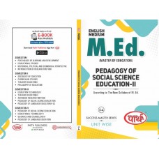 M.ED S-4 PEDAGOGY OF SOCIAL SCIENCE EDUCATION-II SEMESTER-4 ENGLISH MEDIUM