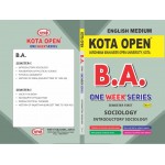 SO-01 Introductory Sociology (VMOU BA) SEMESTER-1 1st Year ENGLISH MEDIUM