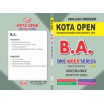 SO-02 SOCIOLOGY SOCIETY IN INDIA (VMOU BA) SEMESTER-2 1st Year ENGLISH MEDIUM