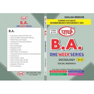 SO-03 Social Research (VMOU) ENGLISH MEDIUM