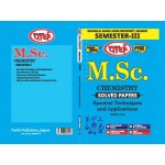 M.Sc. SEMESTER-3 CHEMISTRY- Solved Papers-- SPECTRAL TECHNIQUES AND APPLICATIONS-MGSU University