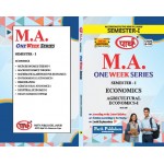 RU MA SEMESTER-1 ECONOMICS-- AGRICULTURAL ECONOMICS-I