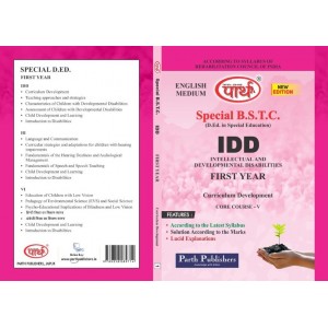 SPECIAL BSTC-Curriculum Development  1st year IDD Englsih medium