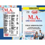 RU MA SEMESTER-2 PUBLIC ADMINISTRATION--Economic Policy and Financial Administration