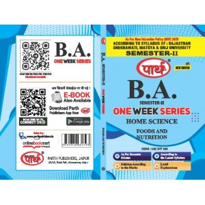 BA  SEMESTER-2  Home Science  (Q&A) One Week Series -RU E/M	