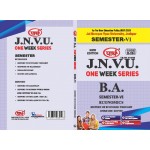 BA SEMESTER-6  Economics- PAPER-1- HISOTRY OF ECONOMIC THOUGHT  (Q-ANSWER) One week series -JNVU 