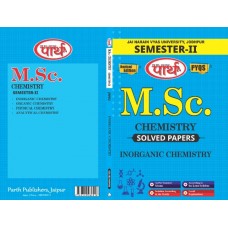 M.Sc. SEMESTER-II  Chemistry - INORGANIC CHEMISTRY-II Solved Papers (English Medium) -JNVU UNIVERSITY 