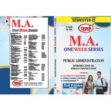 RU MA SEMESTER-2 PUBLIC ADMINISTRATION-INTRO9DUCTION TO INDIAN CONSTITUTION