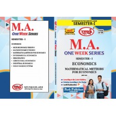 RU MA SEMESTER-1 ECONOMICS--MATHEMATICAL METHODS FOR ECONOMICS