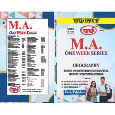 RU MA SEMESTER-2 GEOGRAPHY-Modern and Contemporary Geographical Thought (19th Century onwards)