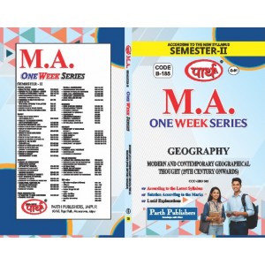 RU MA SEMESTER-2 GEOGRAPHY-Modern and Contemporary Geographical Thought (19th Century onwards)