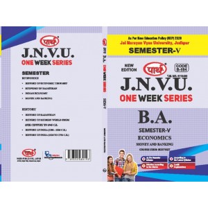 BA SEMESTER-5  Economics- PAPER-2- MONEY & BANKING  (Q-ANSWER) One week series -JNVU 