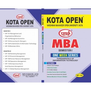 VMOU-MBA- M,P-104 FOUNDATION OF INFORMATION TECHNOLOGY A SEMESTER-1 ENGLISH MEDIUM