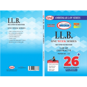 LLB 2ND SEMESTER-LAW OF CONTRACT-II  (QUESTION-ANSWER SERIES)